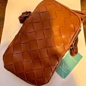 NWT Maurices Woven Crossbody Bag